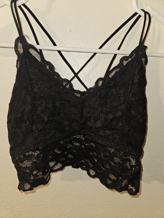 not listed Other - Unbranded Womans Black Bralette Size S